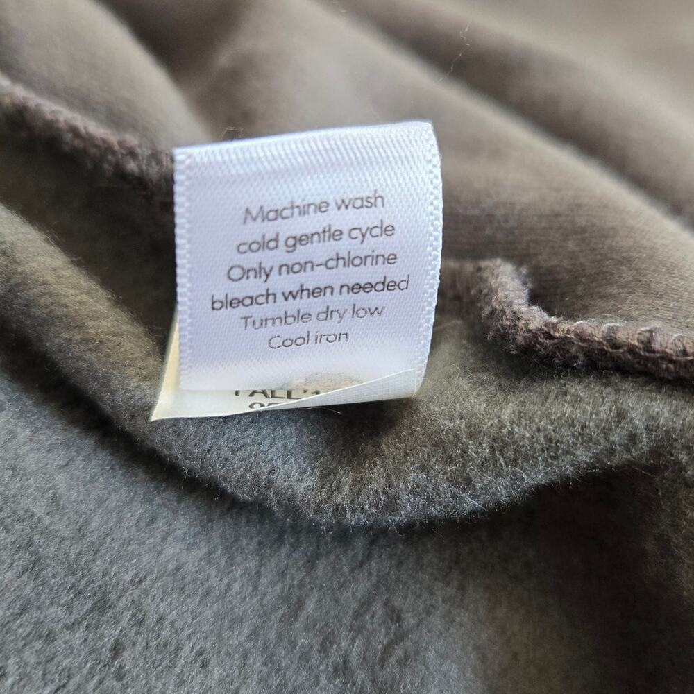 Athleta Clarity Cinch Open Cardigan Modal Gray Soft Sweatshirt Women Small - Picture 14 of 14